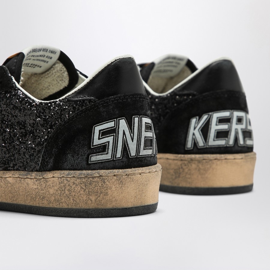 シューズ・サンダルその他 Golden Goose Ball Star sneakers black in suede and glitter Golden Goose Ball Star sneakers black in suede and glitter