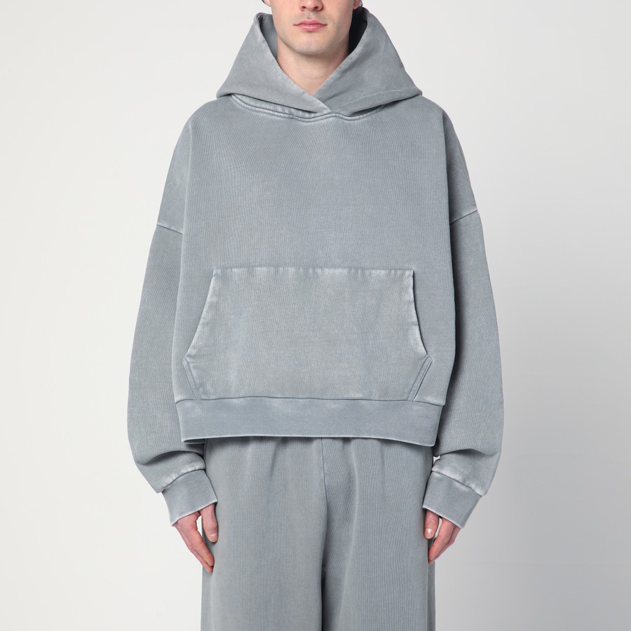 パーカー・フーディ ENTIRE STUDIOS Men T Shirts ES2125CO Grey Entire Studios Grey hoodie in cotton | TheDoubleF
