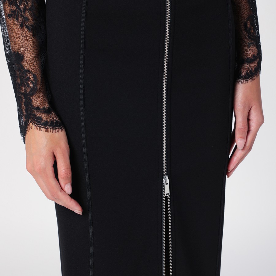 スカート ERIKA CAVALLINI FW25 KNIT MIDI SKIRT (Y5WC88 Y690) Erika Cavallini knitted bouclé skirt