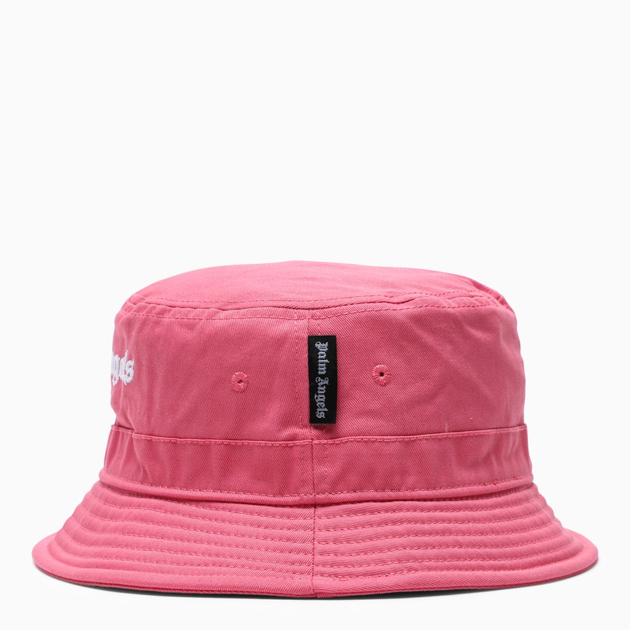 Palm Angels Pink Bucket Hat Palm Angels Bucket Hat Pink CEGICAP