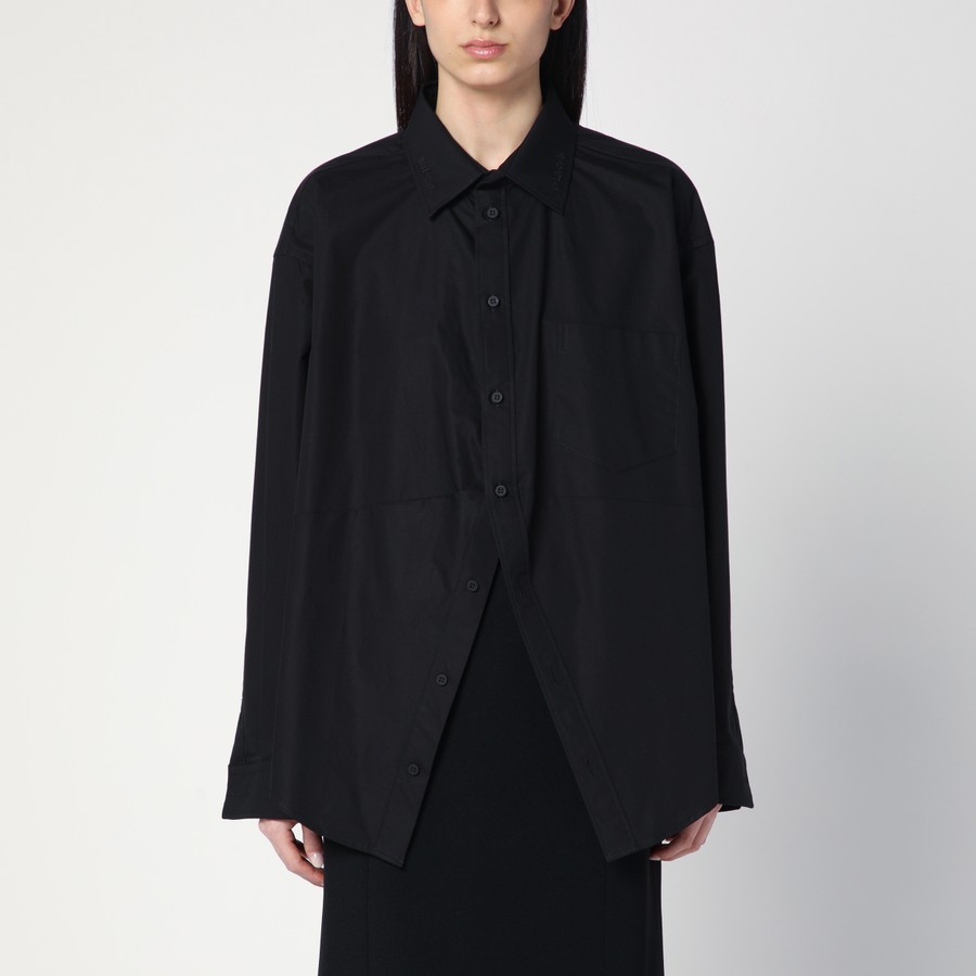 BALENCIAGA DÉFILÉ ブラック 長袖Tシャツ