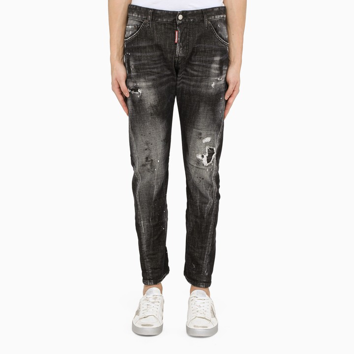 black dsquared jeans