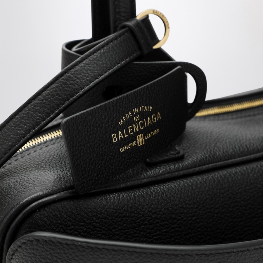 Balenciaga Small black Carrie bowling bag TheDoubleF - Main Image