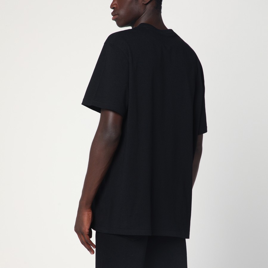 Alexander McQueen Black cotton jersey t-shirt | TheDoubleF