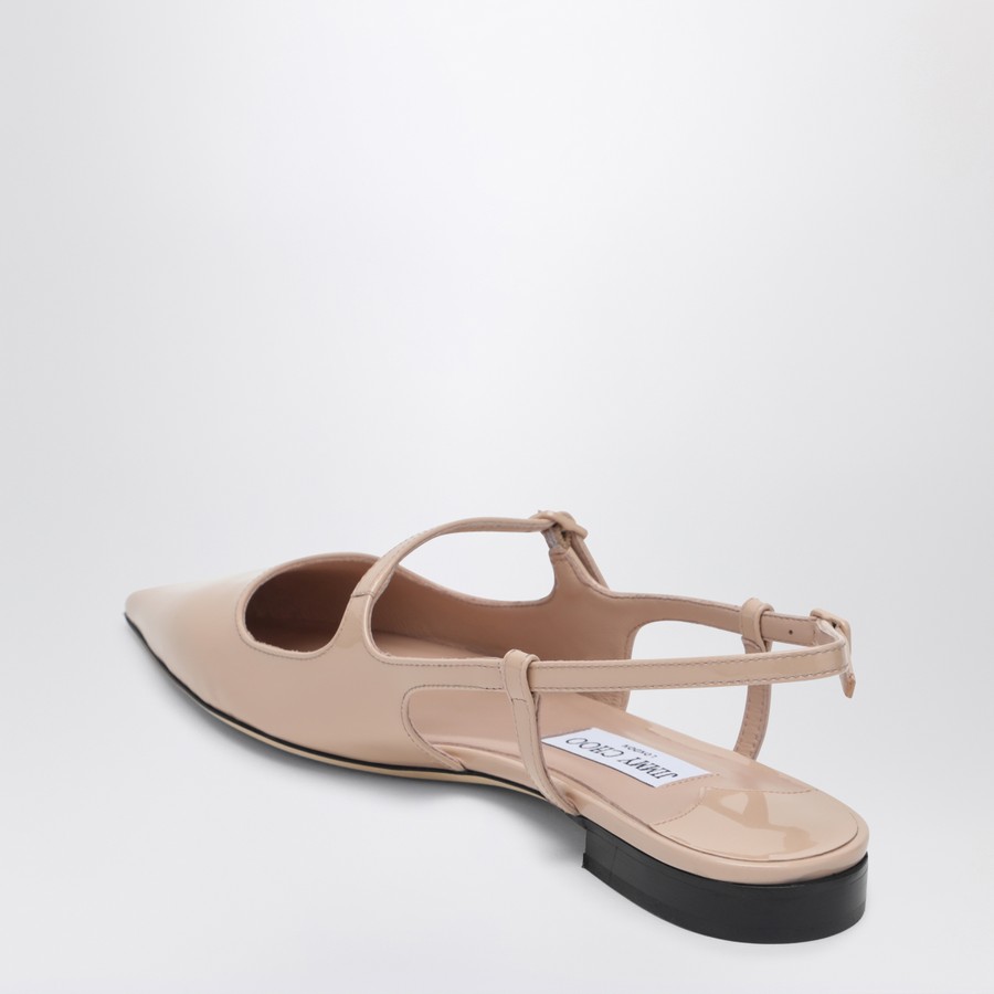 【関税&送料込】Jimmy Choo Scarpa Didi Flat Nude In Patent L Jimmy Choo Scarpa Didi Flat nude in patent leather | TheDoubleF
