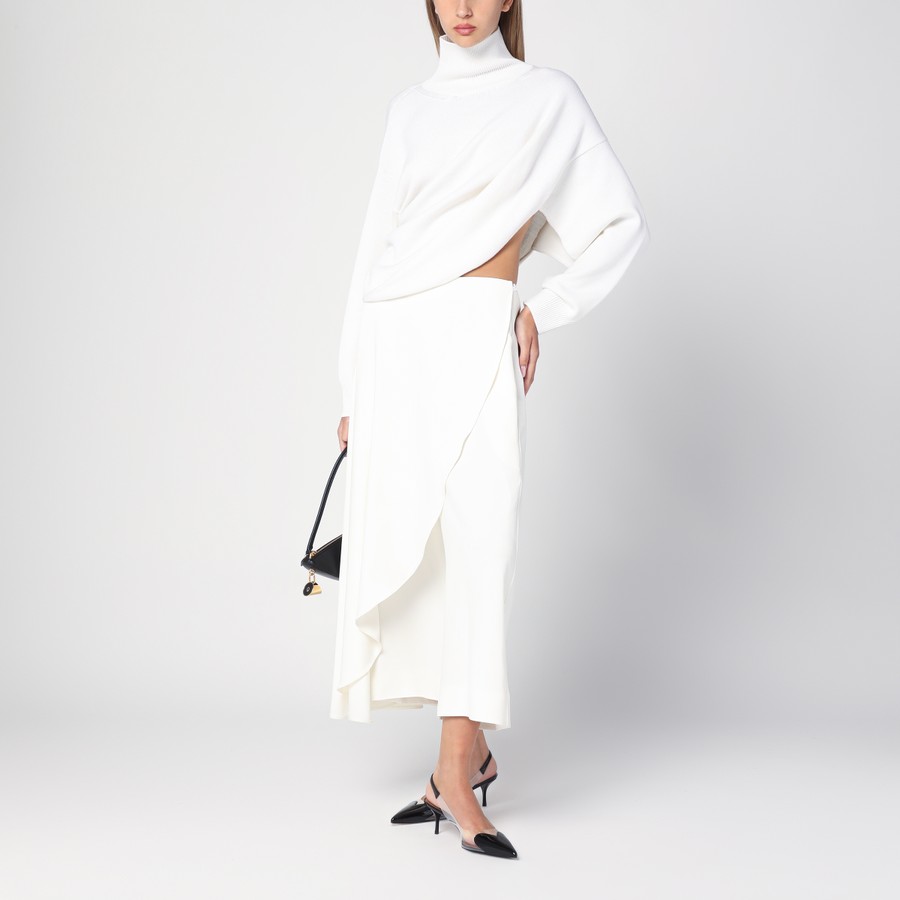 スカート Alaia White asymmetrical trouser skirt Alaïa White asymmetrical trouser skirt | TheDoubleF