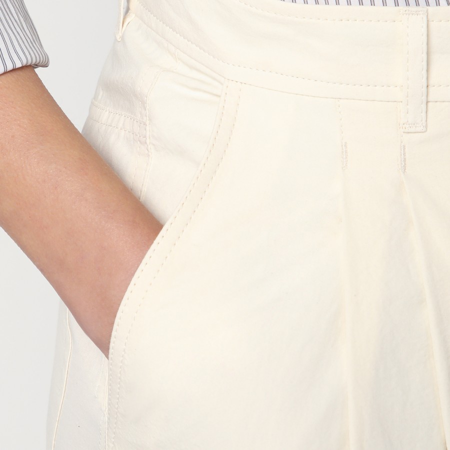 ボトムスその他 MKDT STUDIO Wide ecru trousers in cotton MKDT Studio Wide écru trousers in cotton | TheDoubleF