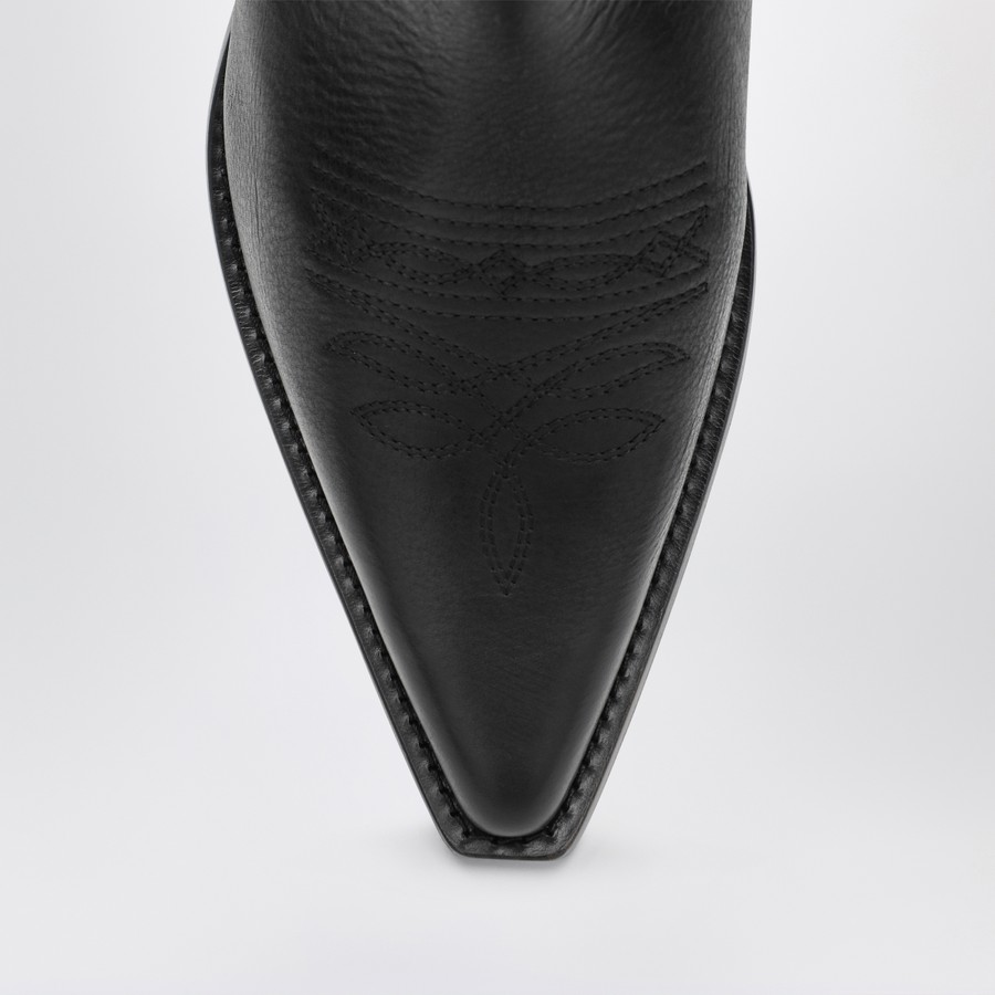 MM6 Maison Margiela Black Florence cowboy boots | TheDoubleF