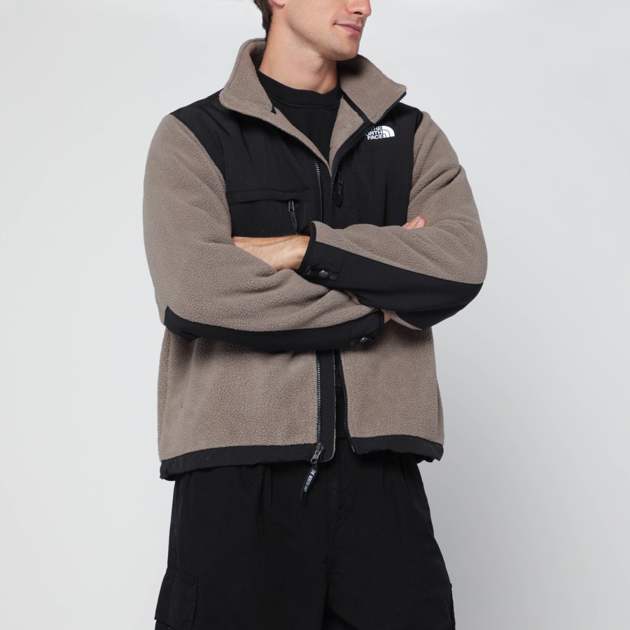 The North Face Retro Denali jacket in Mocha/Black | TheDoubleF