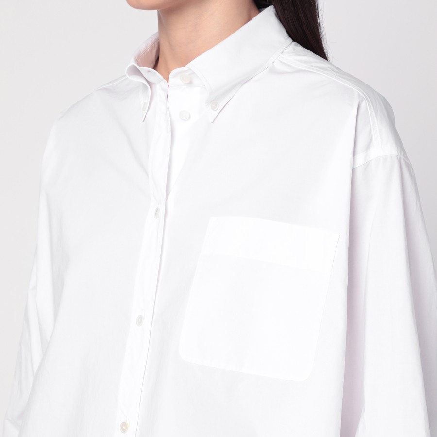 The Row Oversized white Victoria shirt | TheDoubleF