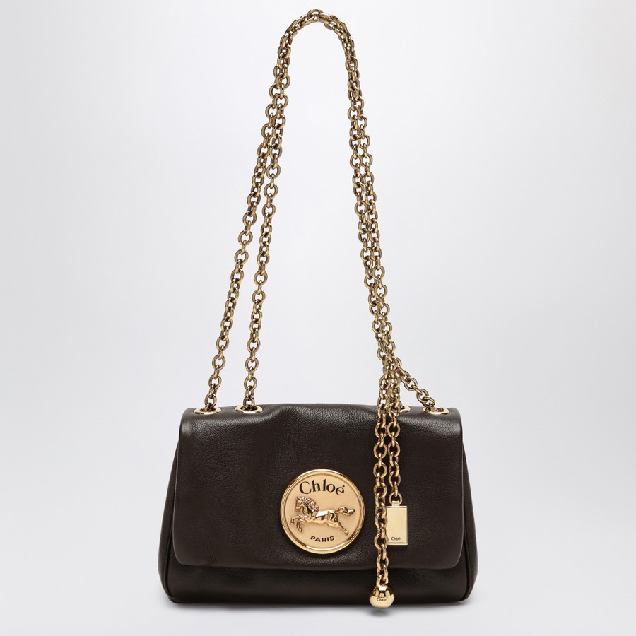 ショルダーバッグ・ポシェット Chloe Small Chloe Heritage Bag In Brown Chloé Small Chloé Heritage Shoulder Bag In Velvet | Chloé US