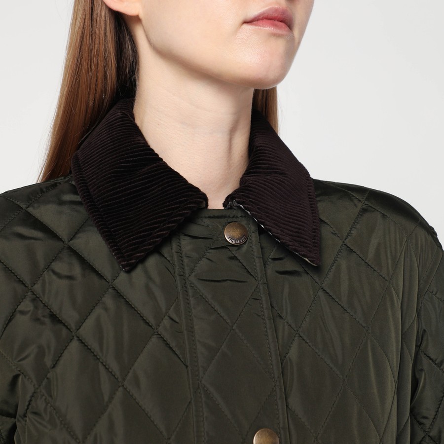 ジャケット Burberry Dark green quilted nylon jacket Burberry Dark green quilted nylon jacket | TheDoubleF
