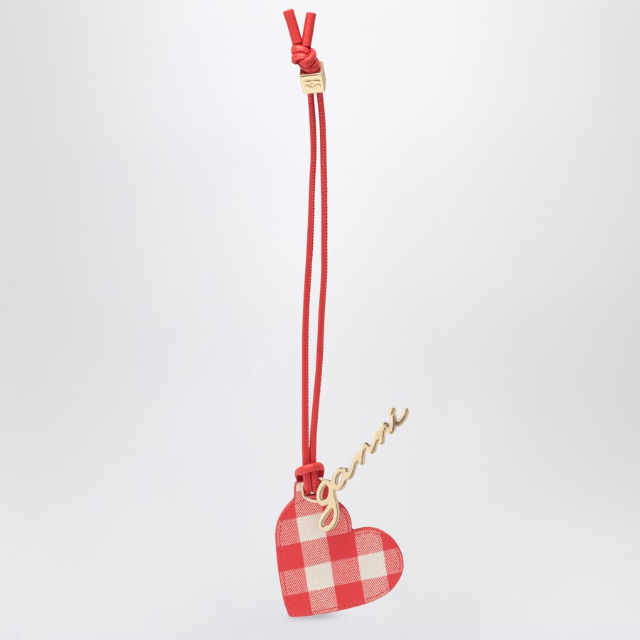 GANNI Heart-shaped mirror Bou red | TheDoubleF