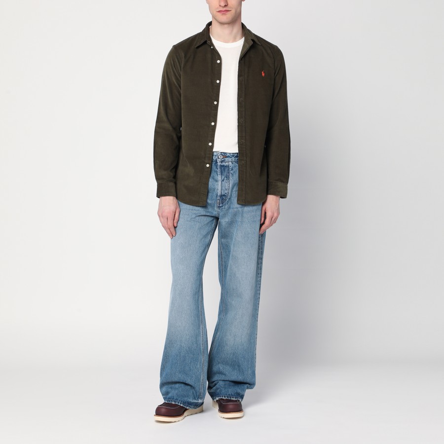 Chemisier CintrÃ© Polo Ralph Lauren Chemise CintrÃ©e En Velours