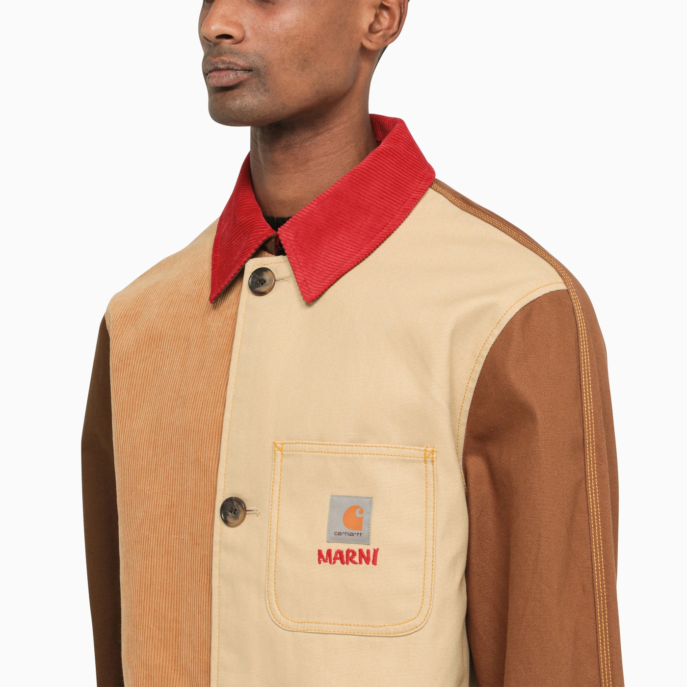 Carhartt WIP x Marni Asymmetrical coat by Marni x Carhartt WIP TheDoubleF