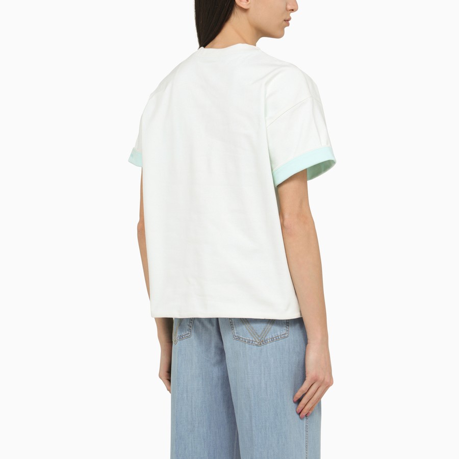 Bottega Veneta White cotton crew-neck T-shirt with