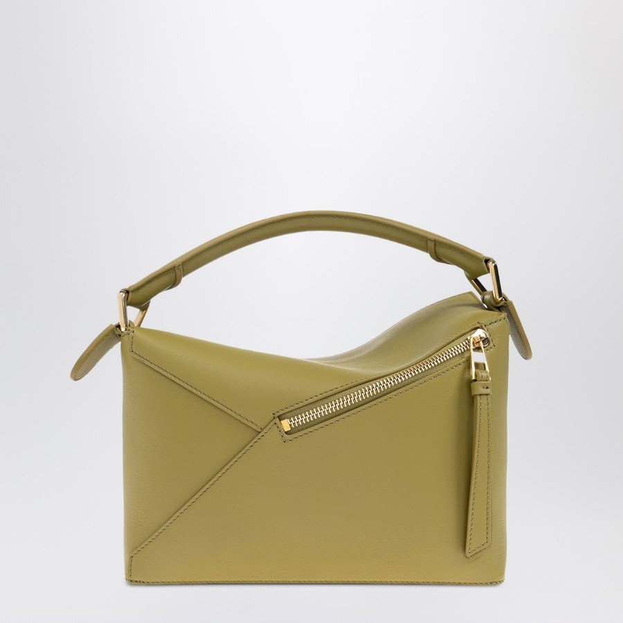 Loewe Puzzle Edge small bag Light Moss | TheDoubleF