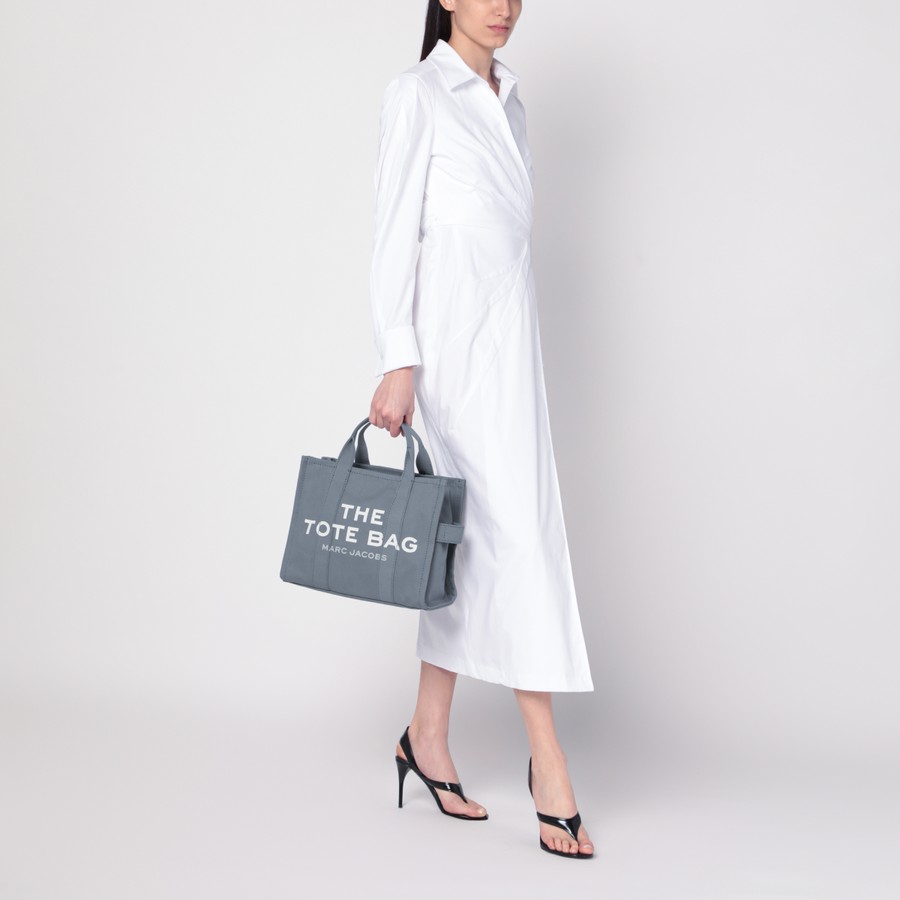 Marc Jacobs The medium tote bag blue in cotton | TheDoubleF