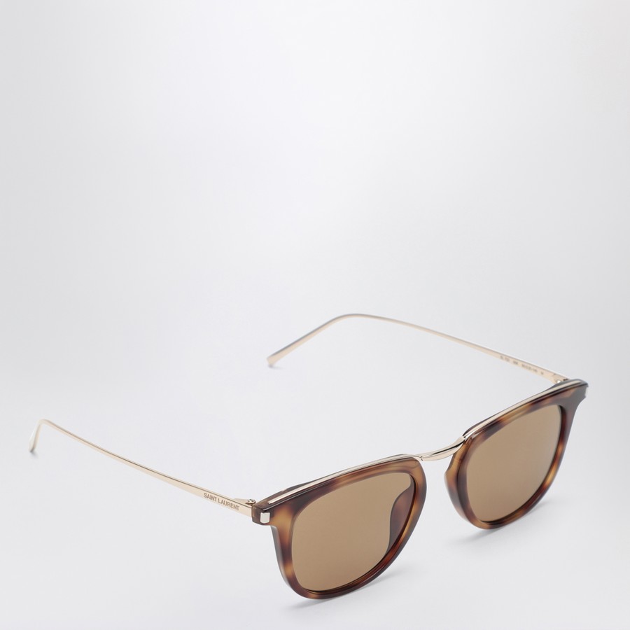 サングラス SAINT LAURENT SL 753 HAVANA/GOLD SUNGLASSES Saint Laurent SL 753 Havana/Gold Sunglasses | TheDoubleF