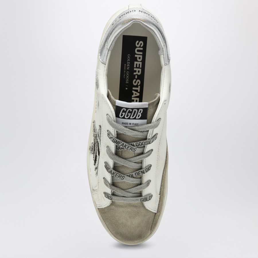 スニーカー Golden Goose SNEAKER (GWF00101F002692) Golden Goose Super-Star sneakers with zebra pony hair star