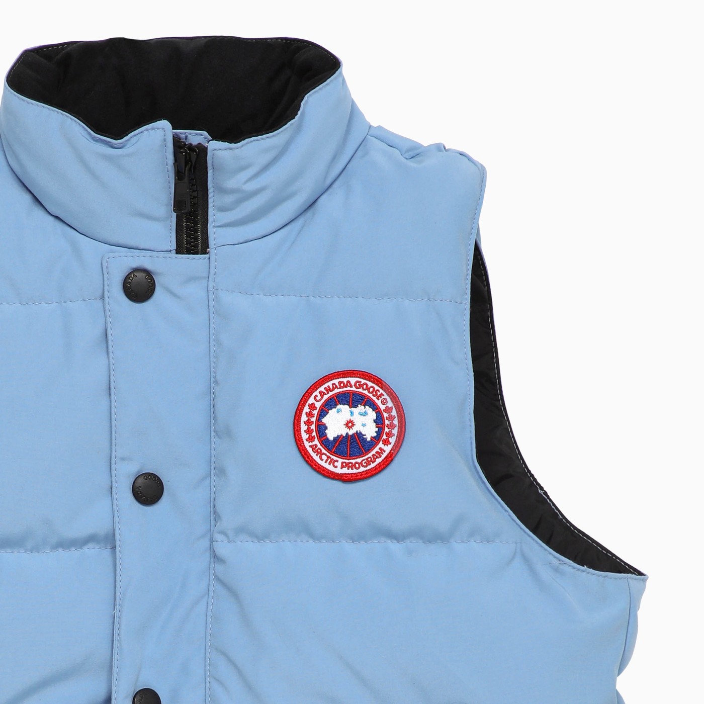 Canada Goose Vanier light blue padded waistcoat | TheDoubleF
