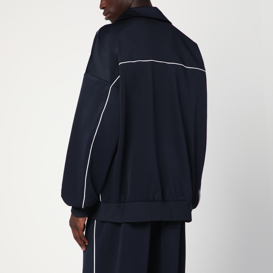 スウェット・トレーナー GUCCI NAVY BLUE SWEATSHIRT IN TECHNICAL JERSEY 788771_XJG2D_4003_001_100_0000