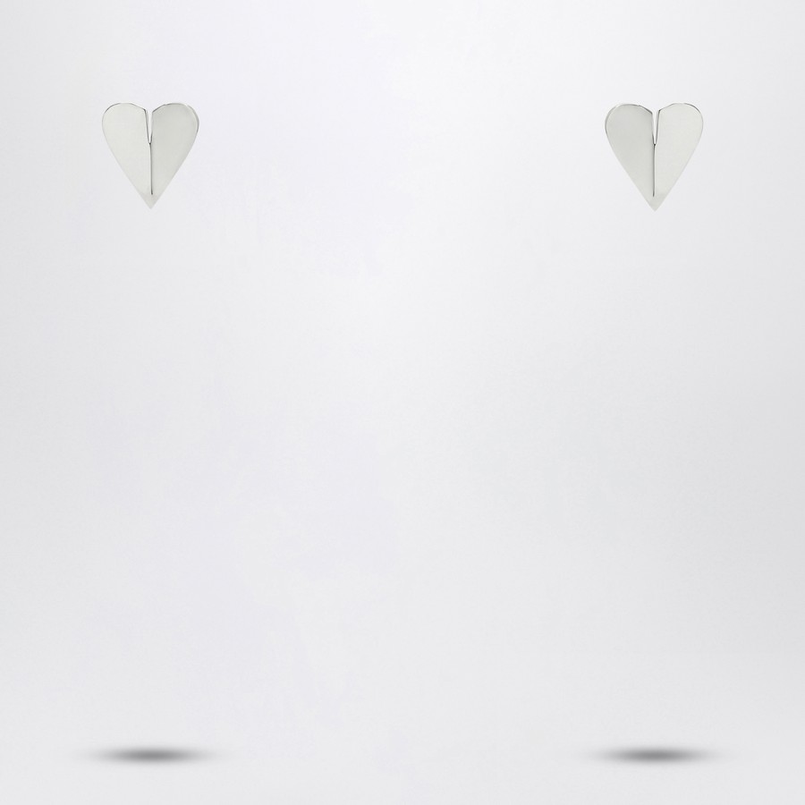 アクセから差を付ける☆ Alaia Le Cour S silver earrings Le Coeur earrings in silver - Alaia | Mytheresa