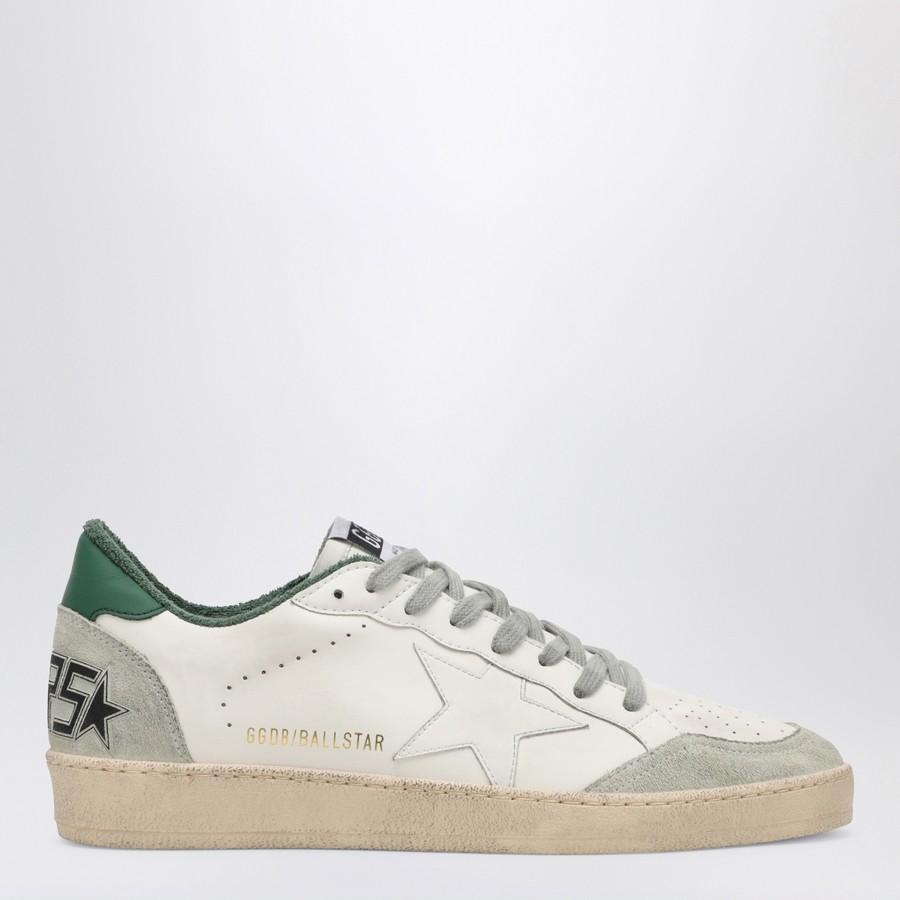 Golden Goose Ballstar white/green sneaker | TheDoubleF