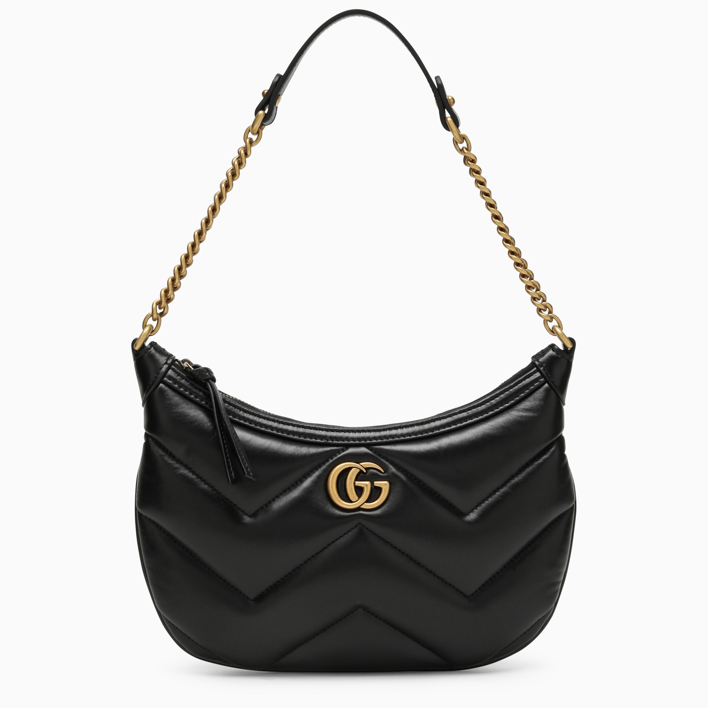 GUCCI GG Marmont small shoulder bag black TheDoubleF