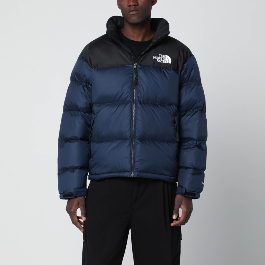 Doudoune Retro Nuptse 1996 bleu marine/noir