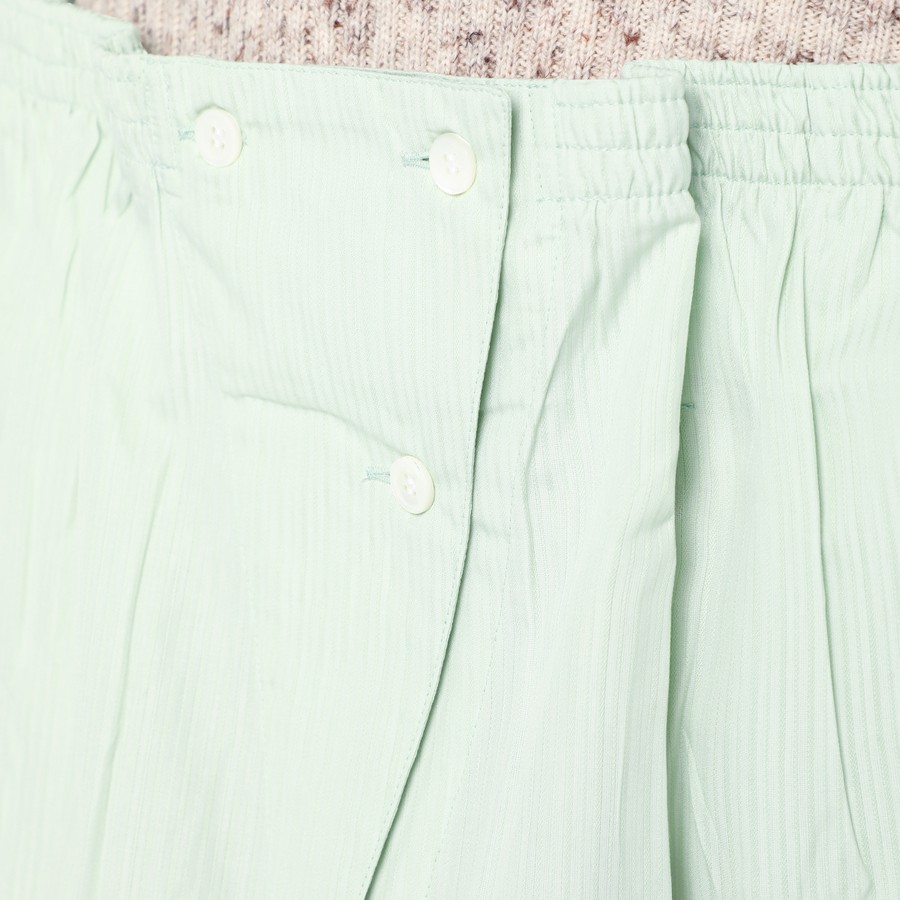 スカート PRADA AQUA-COLOURED COTTON SKIRT Prada Aqua-coloured cotton skirt | TheDoubleF