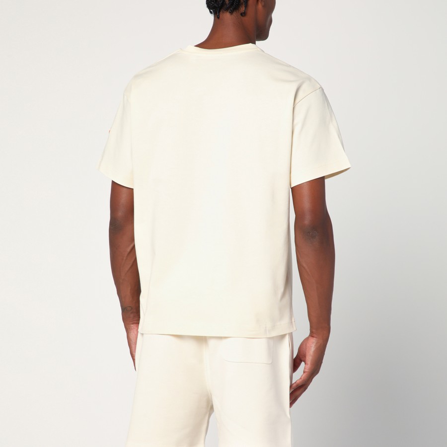 Tシャツ・カットソー MONCLER GENIUS GILGA FARM BY DONALD GLOVER WHITE COTTON T-SH Gilga Farm by Donald Glover Heavy T-Shirt White | END. (US)