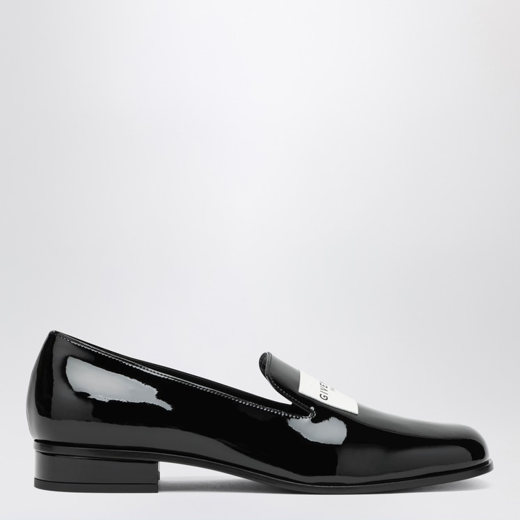 シューズ・サンダルその他 Givenchy Black patent leather tuxedo loafers Tux loafers in patent leather in - black | Givenchy US