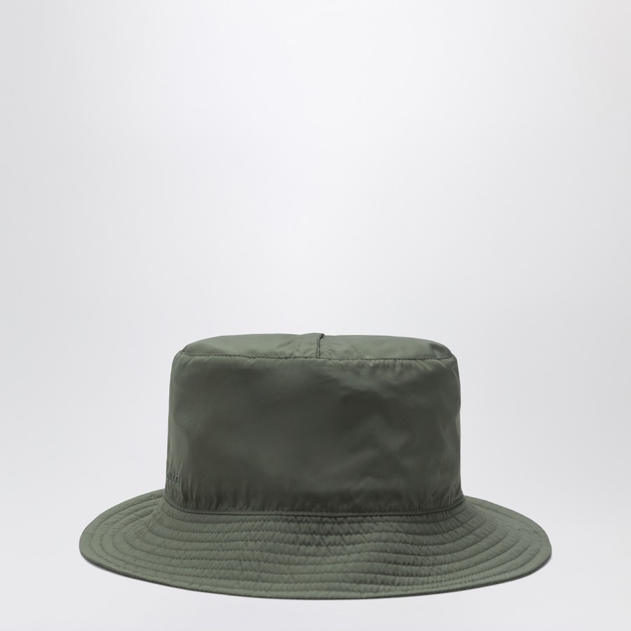 ハット GUCCI REVERSIBLE DARK GREEN NYLON GG HAT GUCCI Reversible dark green nylon GG hat | TheDoubleF