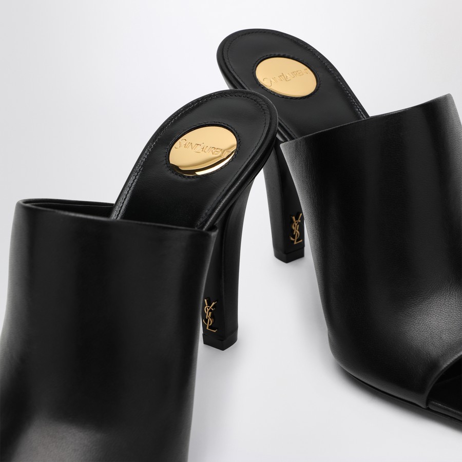 サンダル・ミュール Saint Laurent SS25 'Jill' mules (818037AADGZ 1000) Saint Laurent 