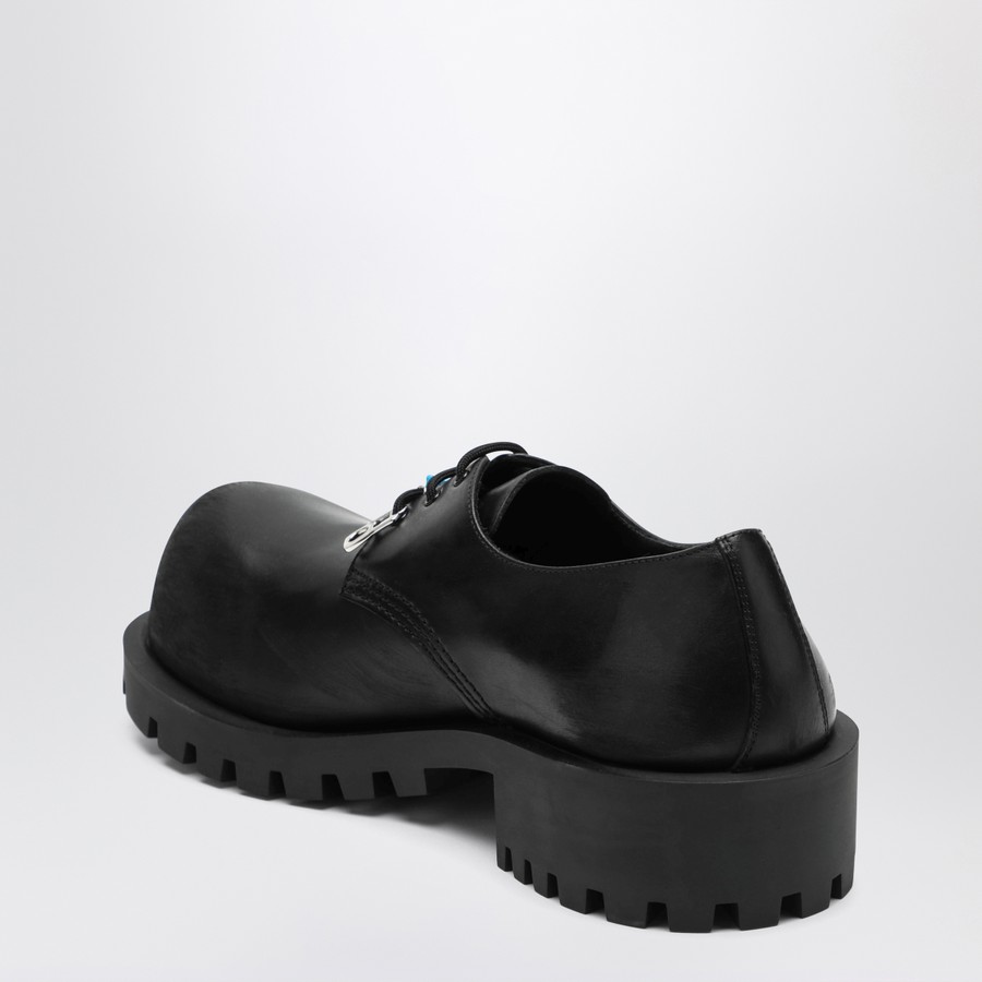 Balenciaga Black leather Derby Hummer | TheDoubleF