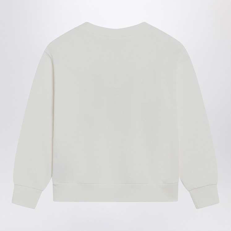 Douuod Sweat-shirt à capuche ivoire en coton mélangé TheDoubleF