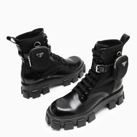 prada black boots
