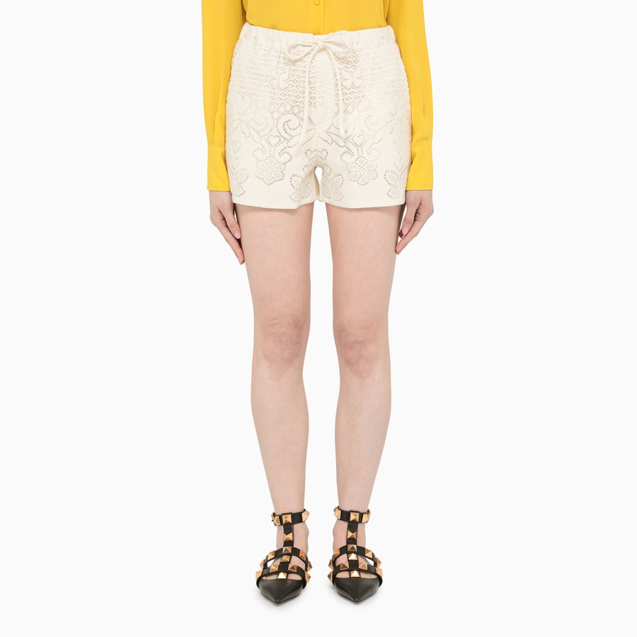 valentino lace shorts