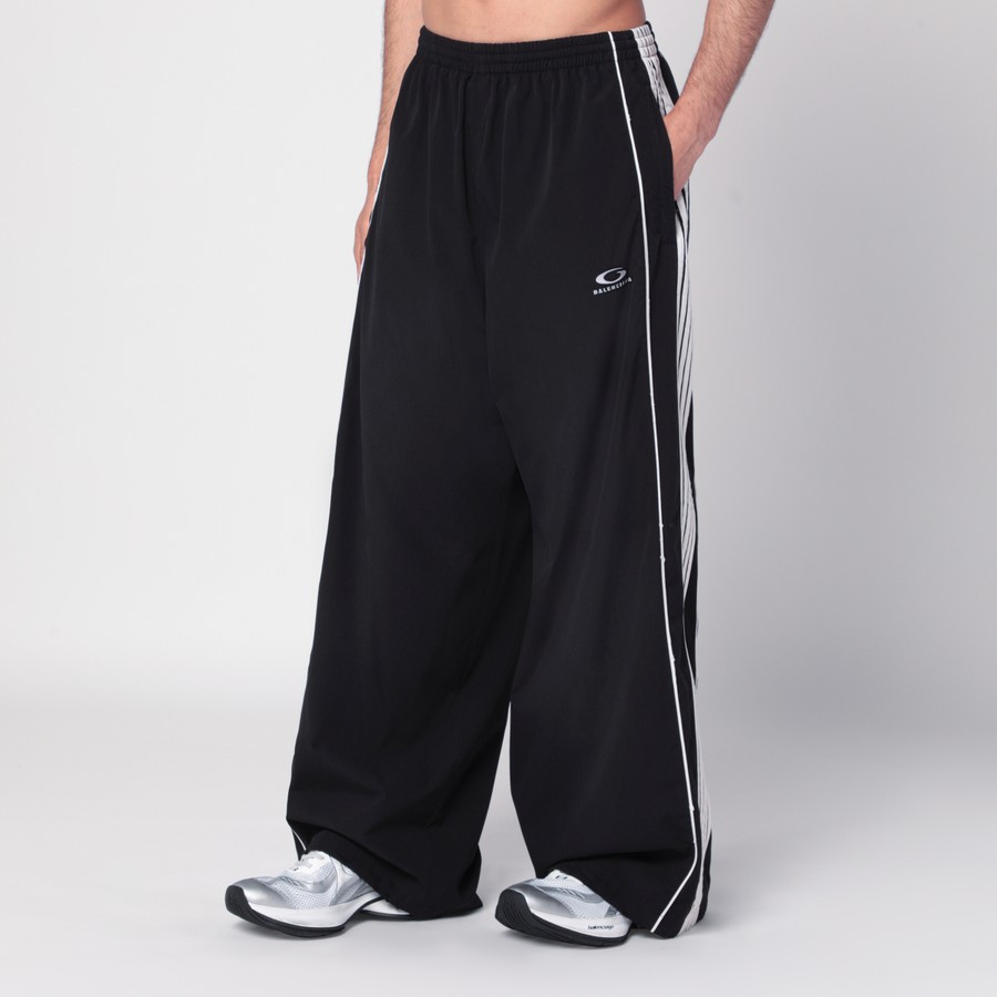 パンツ BALENCIAGA TRACKSUIT PANTS Balenciaga Tracksuit Pants 'Black' - POIZON