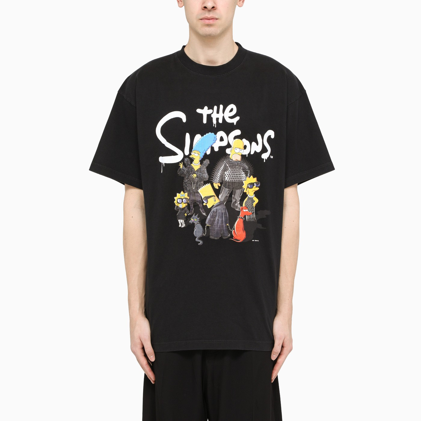 black simpsons shirt