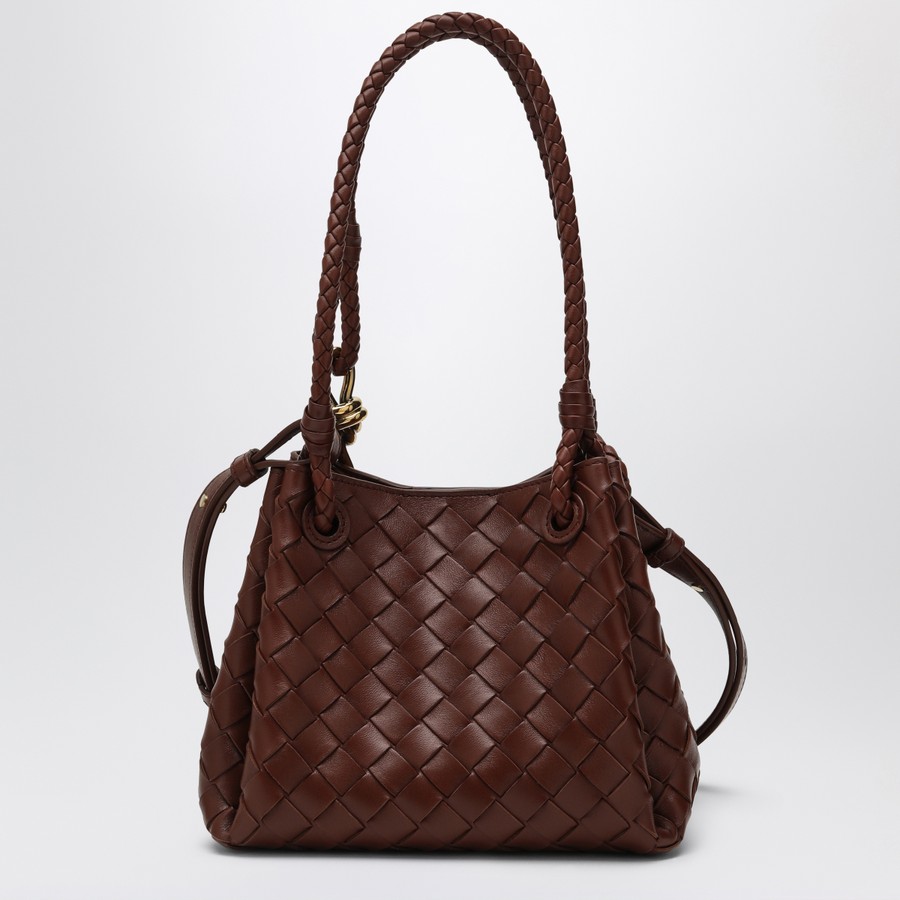 ハンドバッグ BOTTEGA VENETA 796569.VCPPT Handbags Bottega Veneta Small Parachute Bag brown | TheDoubleF