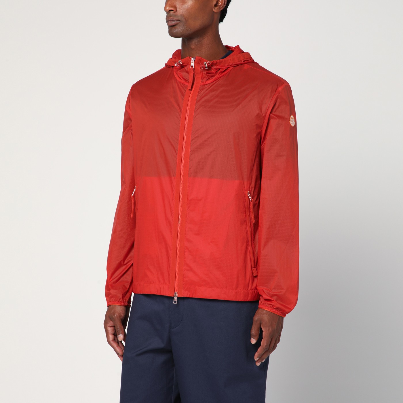 Moncler Genius Hamlin windbreaker in bright orange TheDoubleF