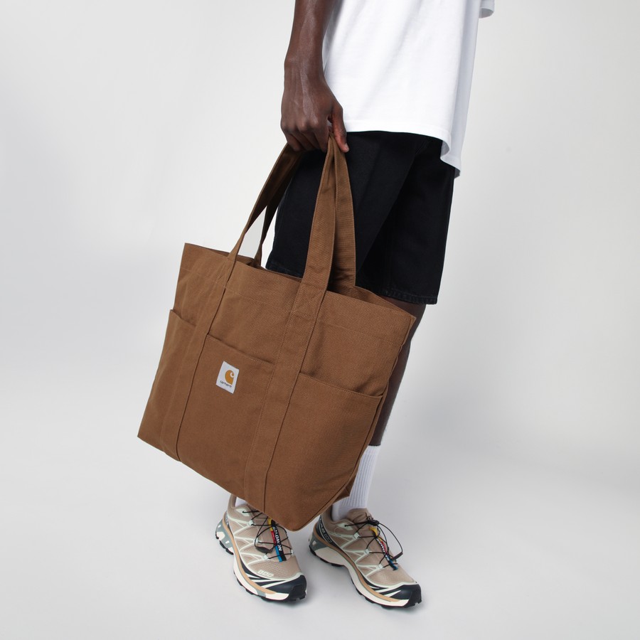 トートバッグ Carhartt Wip Brown Parker Tote Bag Carhartt WIP Brown Parker Tote Bag | TheDoubleF