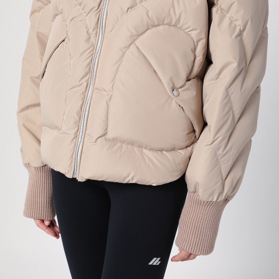 ジャケット Khrisjoy Beige Corazon padded jacket Khrisjoy Beige Corazon padded jacket | TheDoubleF