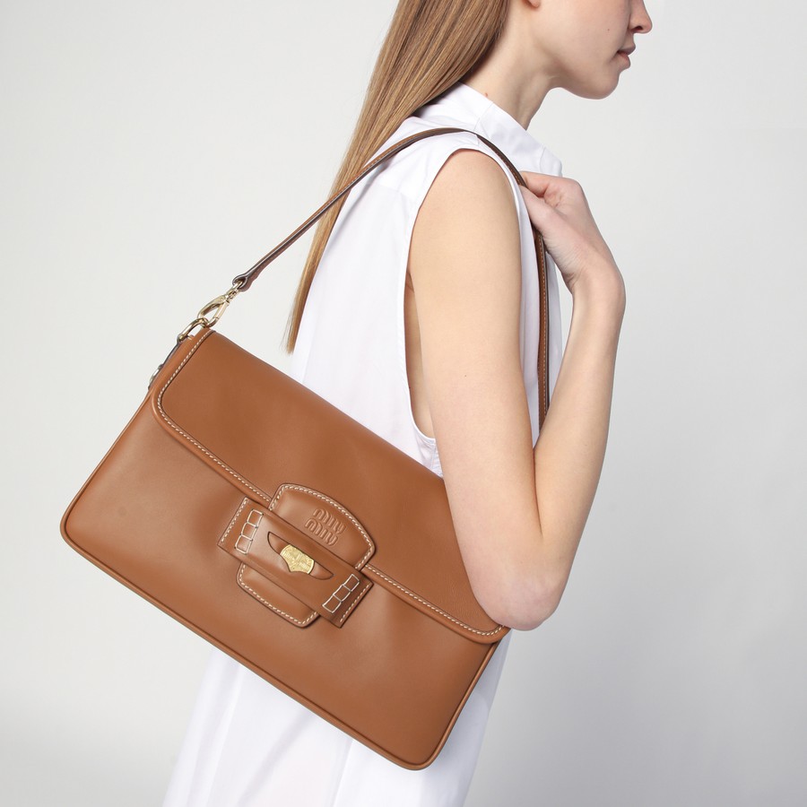 ◆送込◆【MIU MIU】Penny*レザーバッグ ミュウミュウからペニーローファーにインスパイアされた新作