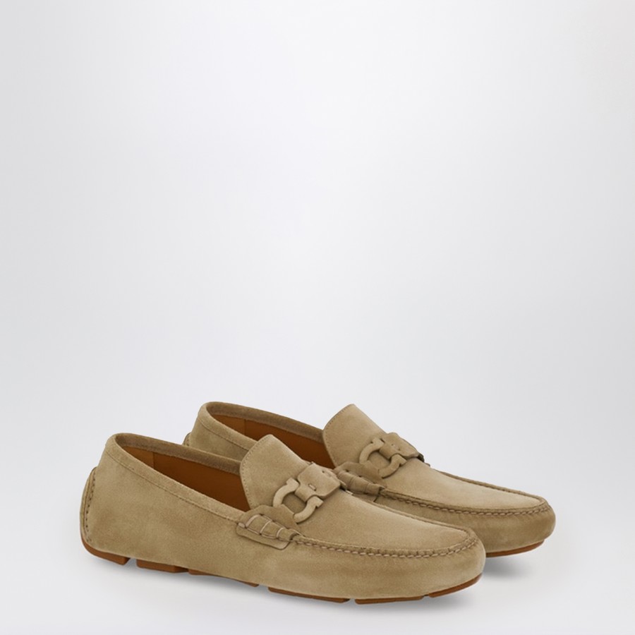 Ferragamo Safari-colored Gancini Driver loafer | TheDoubleF