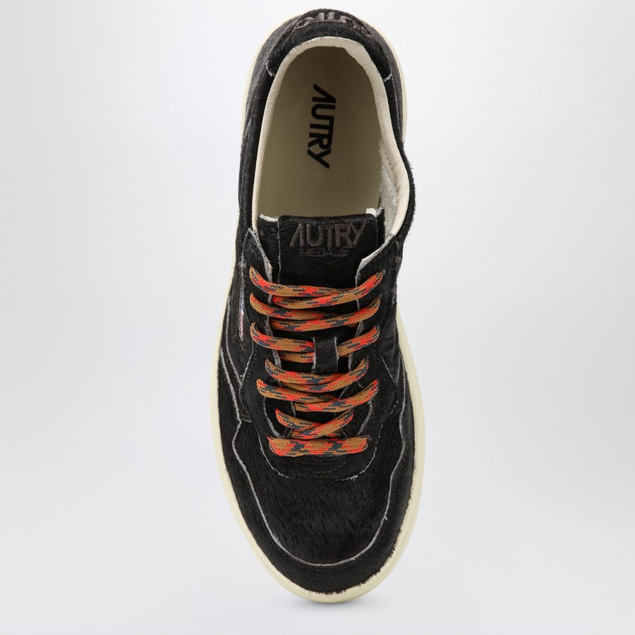 スニーカー AUTRY MEDALIST SNEAKERS IN CHOCOLATE PONY SKIN AUTRY Medalist sneakers in Chocolate pony skin | TheDoubleF