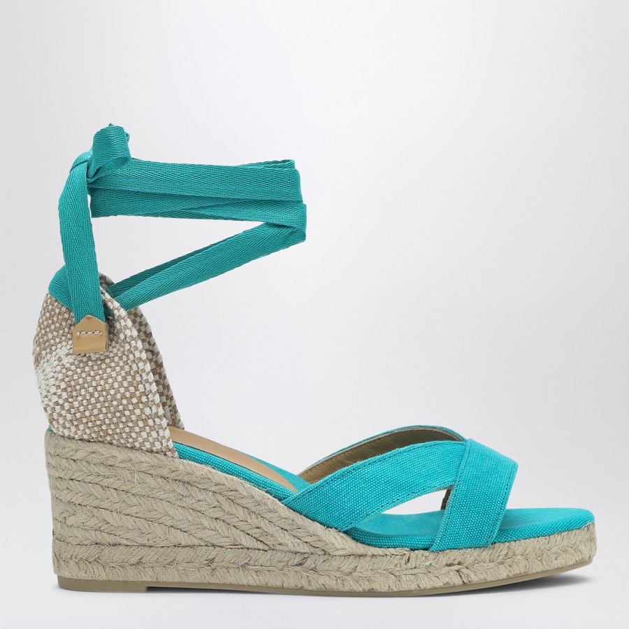 フラットシューズ CASTANER BAILEY AQUAMARINE ESPADRILLES Castañer Bailey aquamarine espadrilles | TheDoubleF