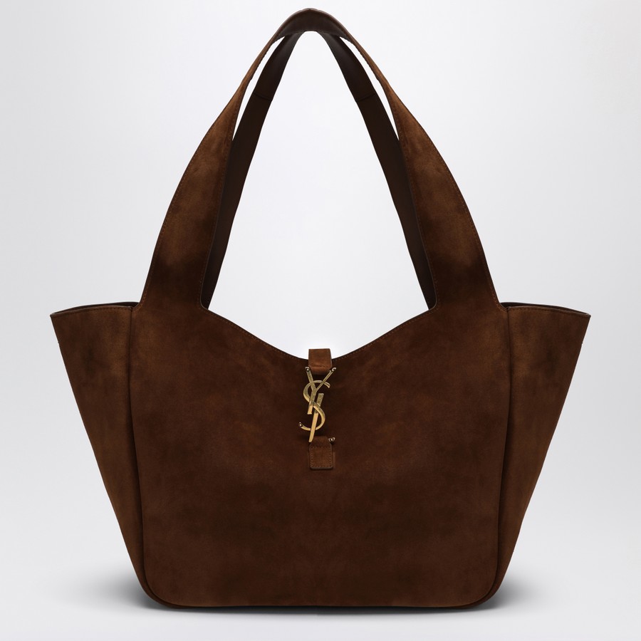 トートバッグ SAINT LAURENT BEA CARAMEL COLORUED SUEDE LEATHER TOTE BAG Saint Laurent Bea caramel colorued suede leather tote bag